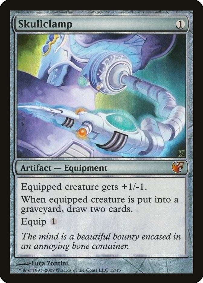 Image for Skullclamp (12) [From the Vault: Exiled] - Magic: The Gathering