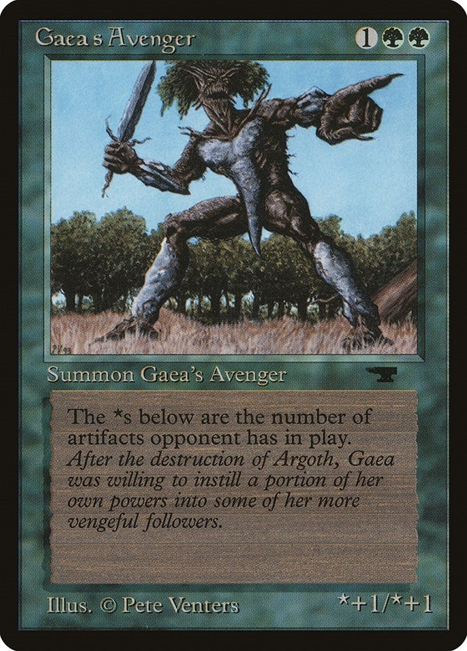 Image for Gaea's Avenger [Antiquities] - Magic: The Gathering