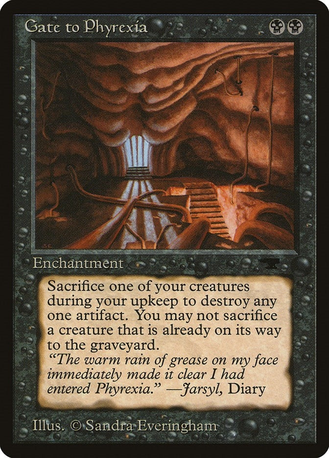 Image for Gate to Phyrexia [Antiquities] - Magic: The Gathering