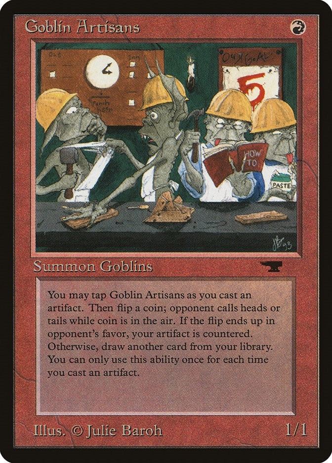 Image for Goblin Artisans [Antiquities] - Magic: The Gathering