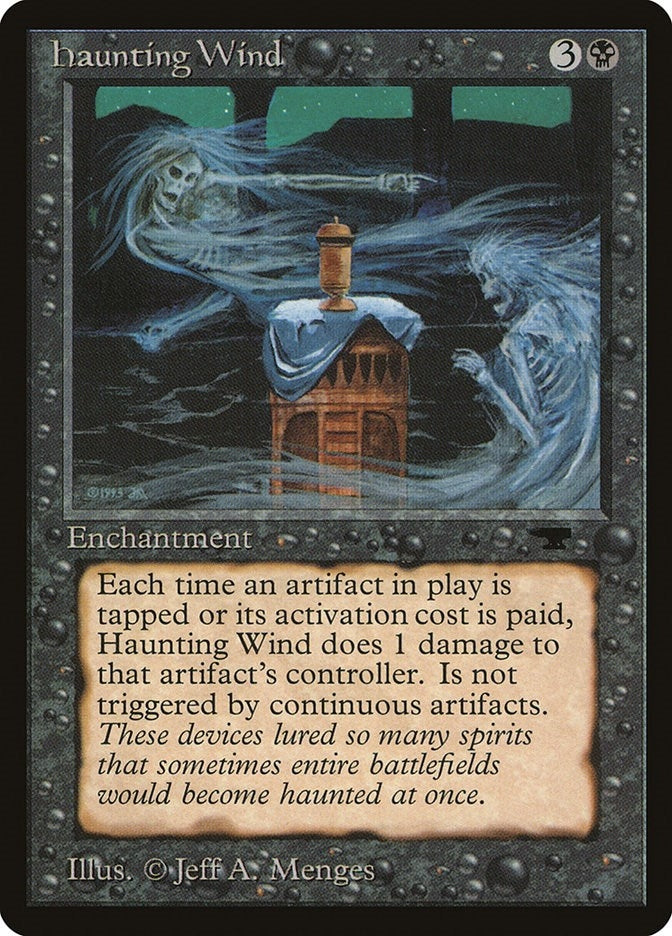Image for Haunting Wind [Antiquities] - Magic: The Gathering