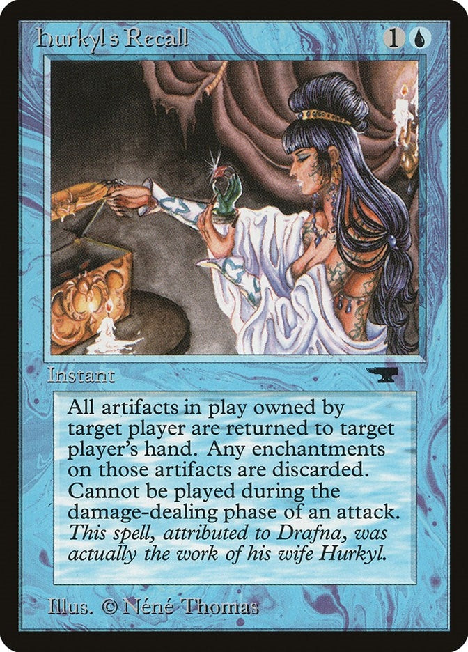 Image for Hurkyl's Recall [Antiquities] - Magic: The Gathering