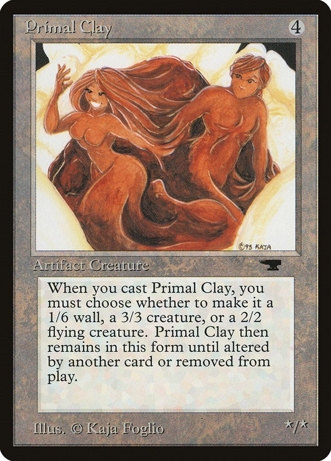 Image for Primal Clay [Antiquities] - Magic: The Gathering
