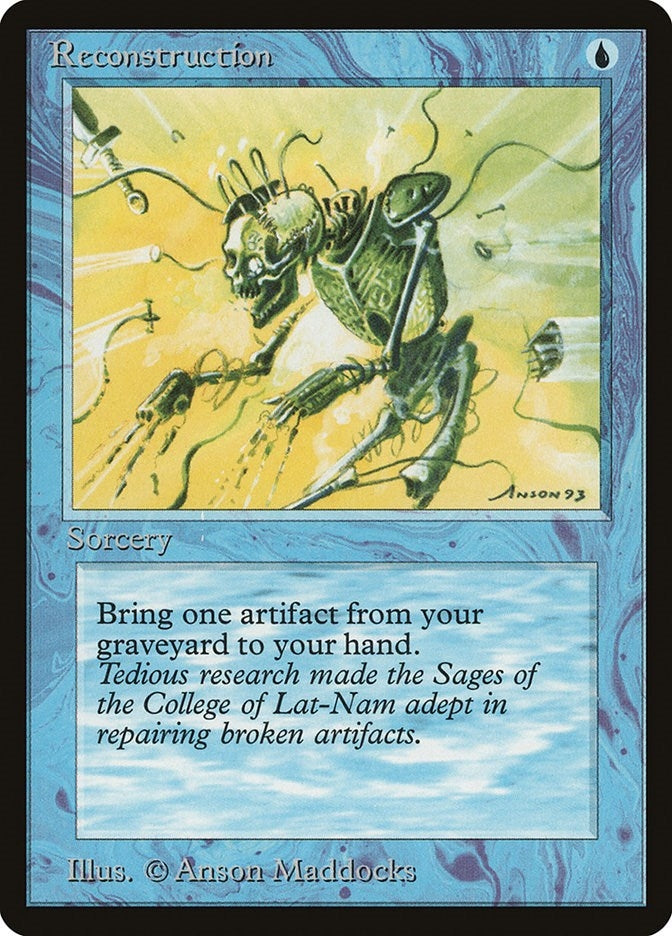 Image for Reconstruction [Antiquities] - Magic: The Gathering