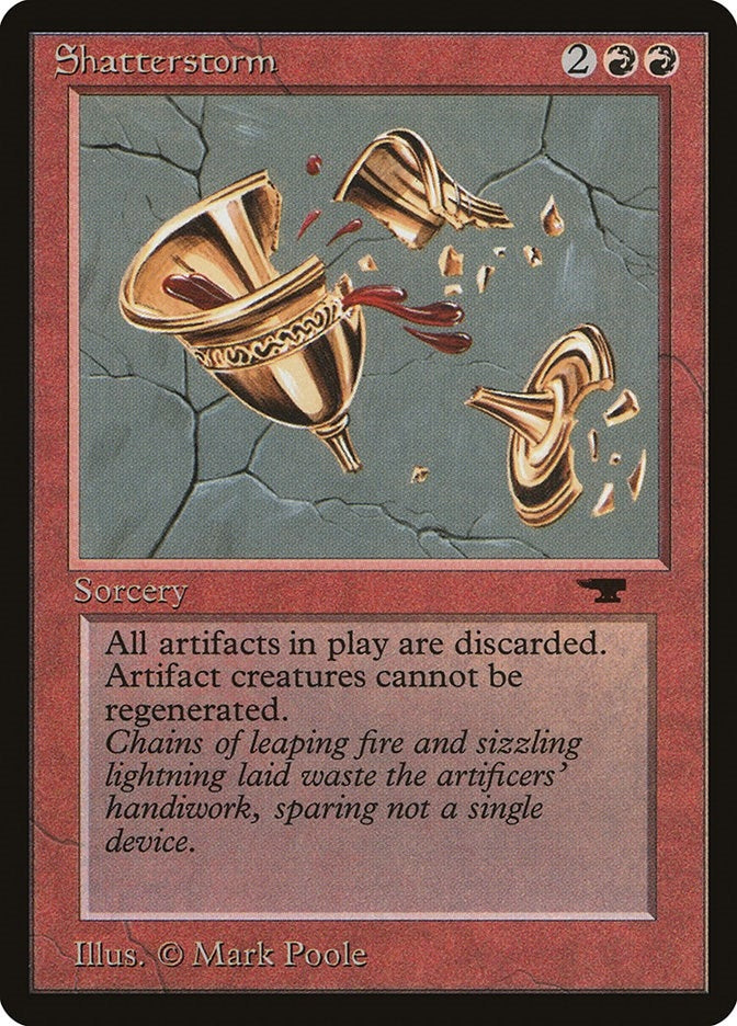 Image for Shatterstorm [Antiquities] - Magic: The Gathering
