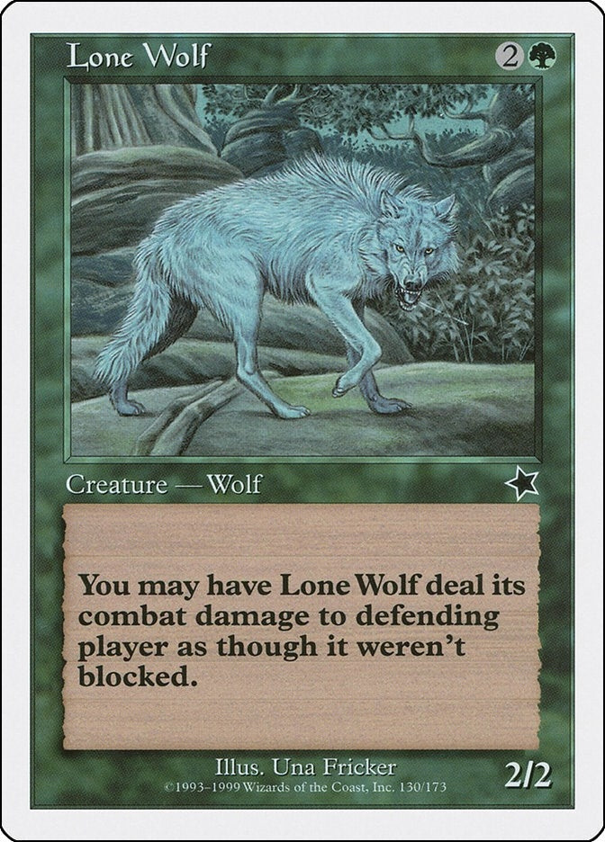 Image for Lone Wolf (130) [Starter 1999] - Magic: The Gathering