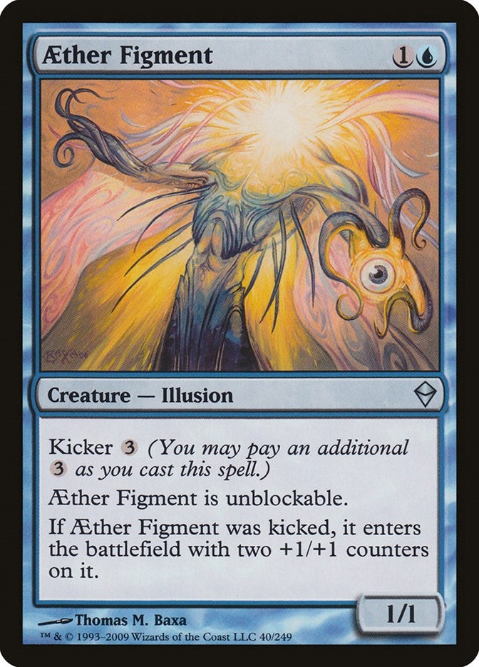 Image for Aether Figment (40) [Zendikar] - Magic: The Gathering