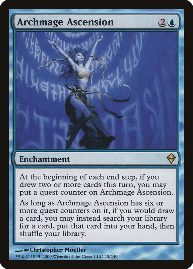 Image for Archmage Ascension (42) [Zendikar] - Magic: The Gathering