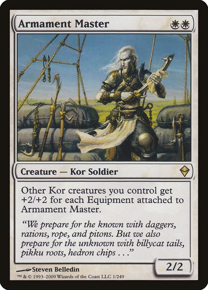 Image for Armament Master (1) [Zendikar] - Magic: The Gathering