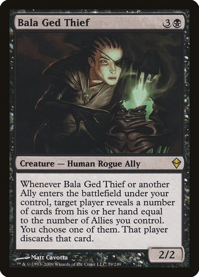 Image for Bala Ged Thief (79) [Zendikar] - Magic: The Gathering