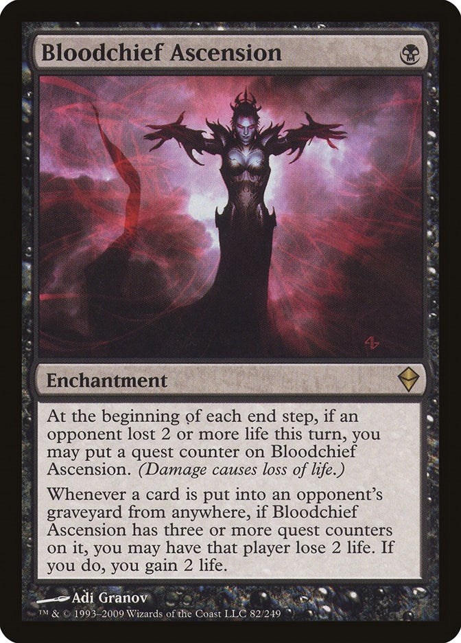 Image for Bloodchief Ascension (82) [Zendikar] - Magic: The Gathering
