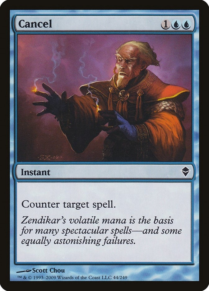 Image for Cancel (44) [Zendikar] - Magic: The Gathering
