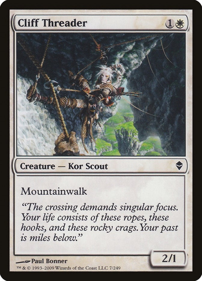 Image for Cliff Threader (7) [Zendikar] - Magic: The Gathering
