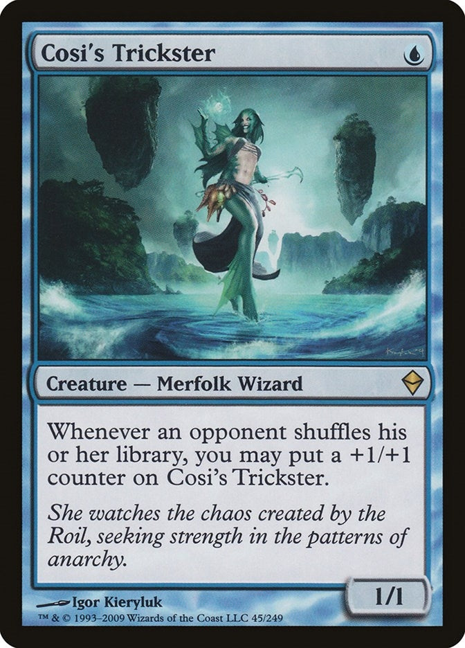 Image for Cosi's Trickster (45) [Zendikar] - Magic: The Gathering