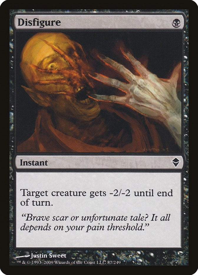 Image for Disfigure (87) [Zendikar] - Magic: The Gathering