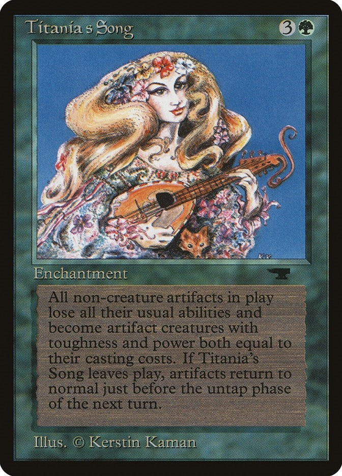 Image for Titania's Song [Antiquities] - Magic: The Gathering
