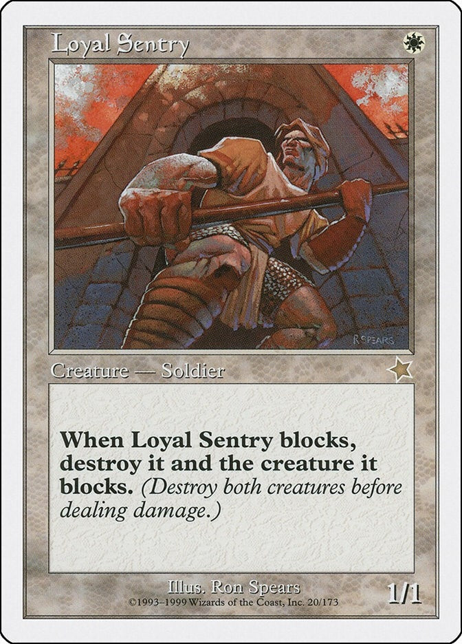 Image for Loyal Sentry (20) [Starter 1999] - Magic: The Gathering
