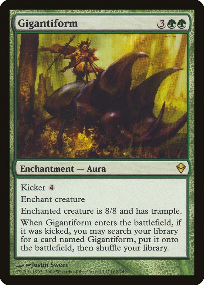 Image for Gigantiform (162) [Zendikar] - Magic: The Gathering