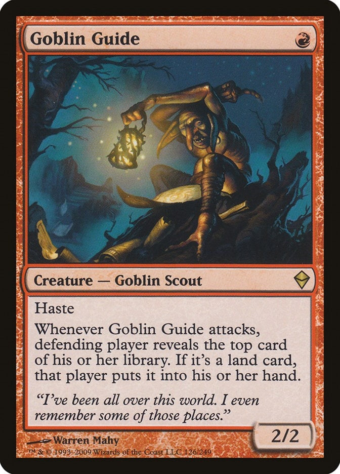 Image for Goblin Guide (126) [Zendikar] - Magic: The Gathering