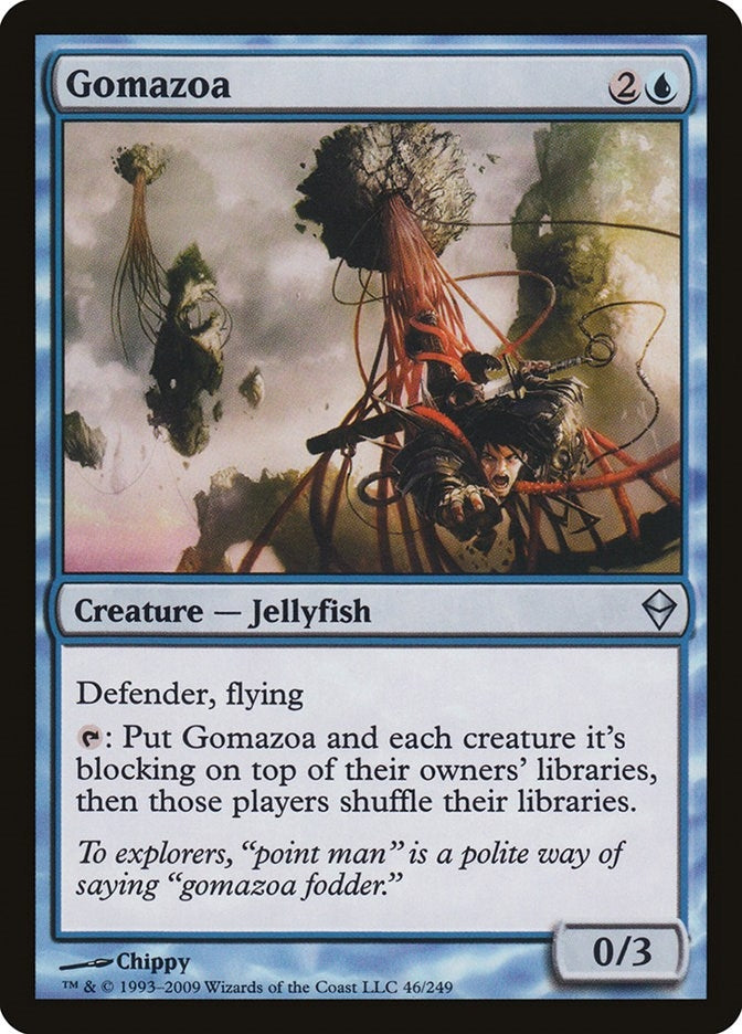 Image for Gomazoa (46) [Zendikar] - Magic: The Gathering