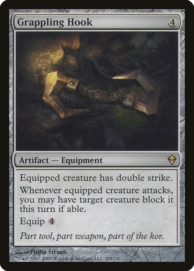Image for Grappling Hook (203) [Zendikar] - Magic: The Gathering