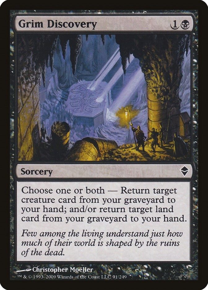 Image for Grim Discovery (91) [Zendikar] - Magic: The Gathering