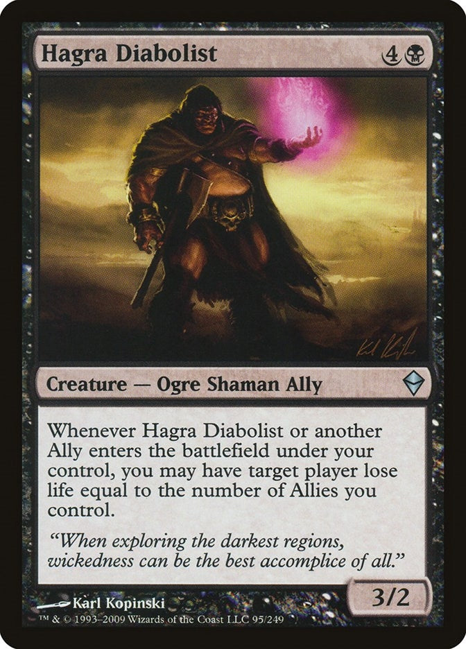 Image for Hagra Diabolist (95) [Zendikar] - Magic: The Gathering