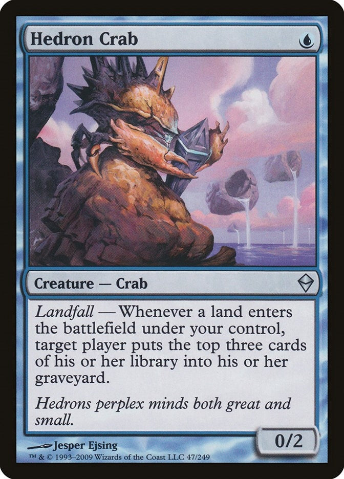 Image for Hedron Crab (47) [Zendikar] - Magic: The Gathering