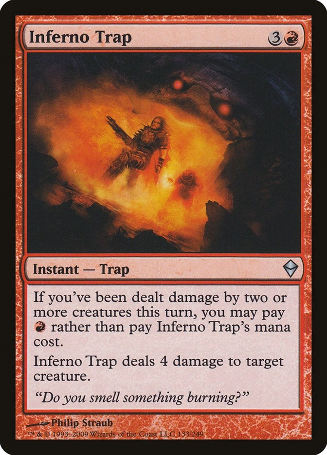Image for Inferno Trap (133) [Zendikar] - Magic: The Gathering