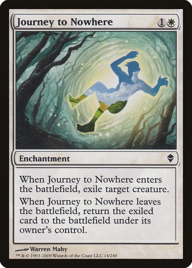 Image for Journey to Nowhere (14) [Zendikar] - Magic: The Gathering