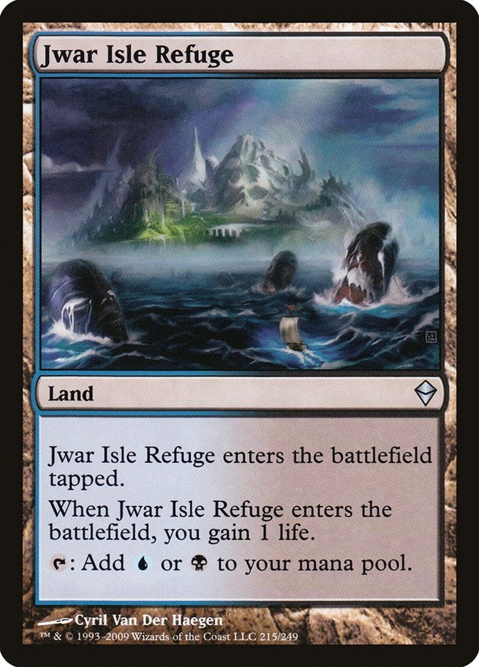 Image for Jwar Isle Refuge (215) [Zendikar] - Magic: The Gathering