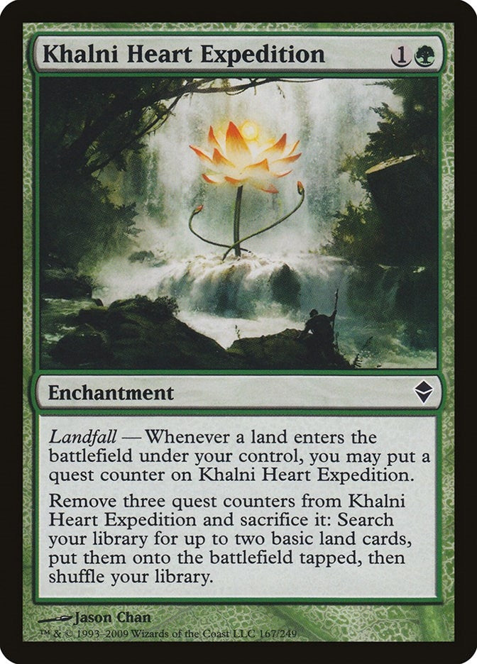 Image for Khalni Heart Expedition (167) [Zendikar] - Magic: The Gathering