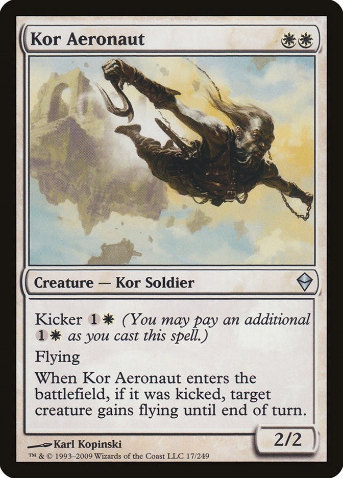 Image for Kor Aeronaut (17) [Zendikar] - Magic: The Gathering