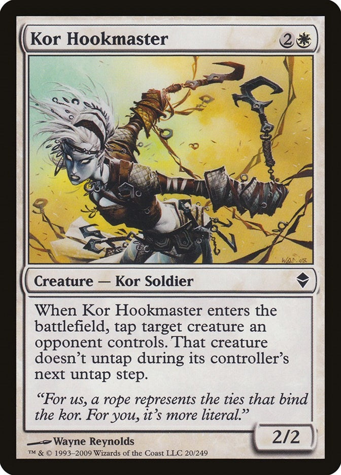 Image for Kor Hookmaster (20) [Zendikar] - Magic: The Gathering