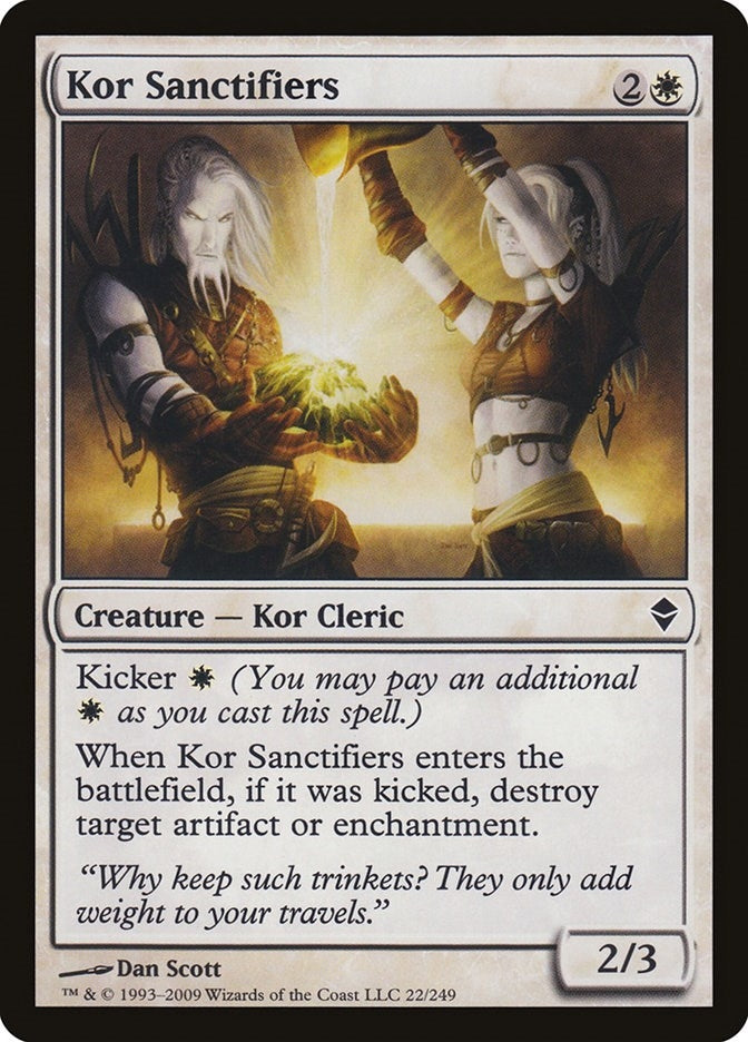 Image for Kor Sanctifiers (22) [Zendikar] - Magic: The Gathering