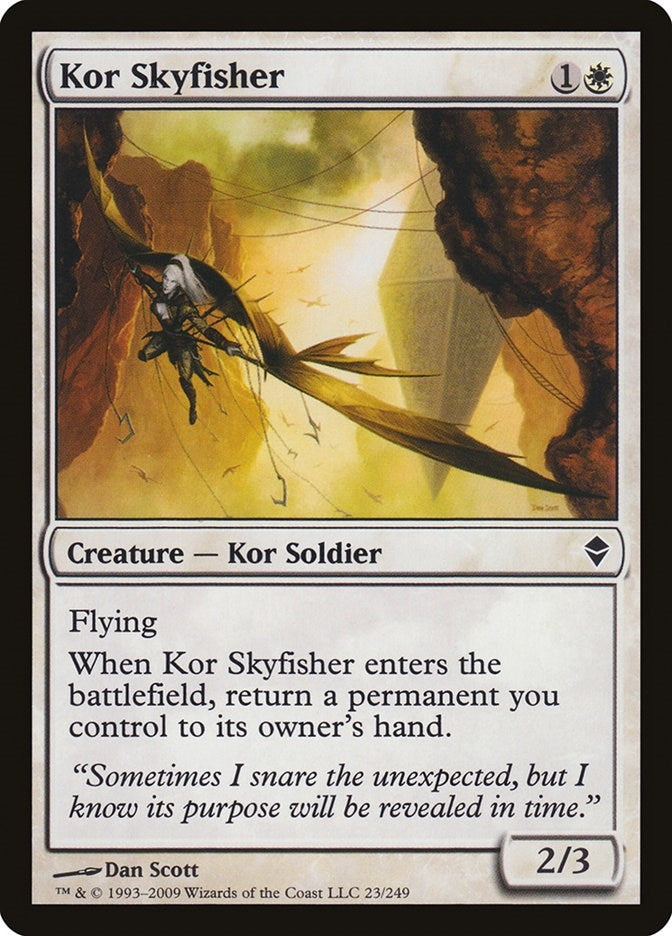 Image for Kor Skyfisher (23) [Zendikar] - Magic: The Gathering