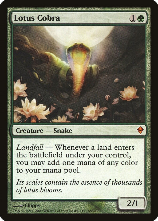 Image for Lotus Cobra (168) [Zendikar] - Magic: The Gathering