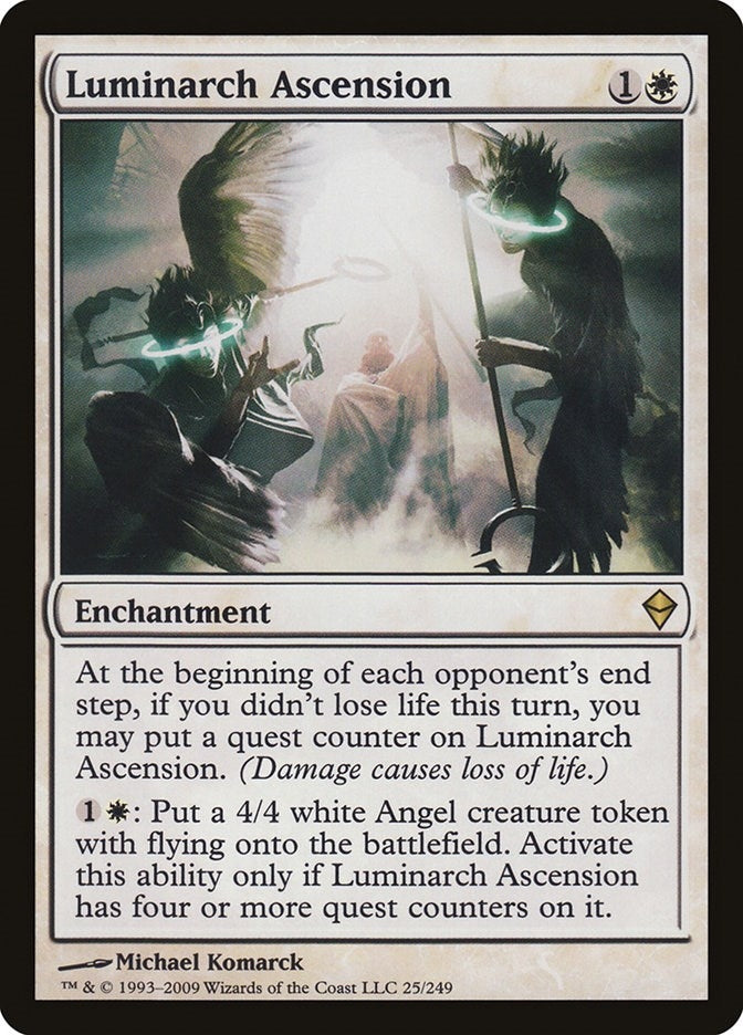 Image for Luminarch Ascension (25) [Zendikar] - Magic: The Gathering