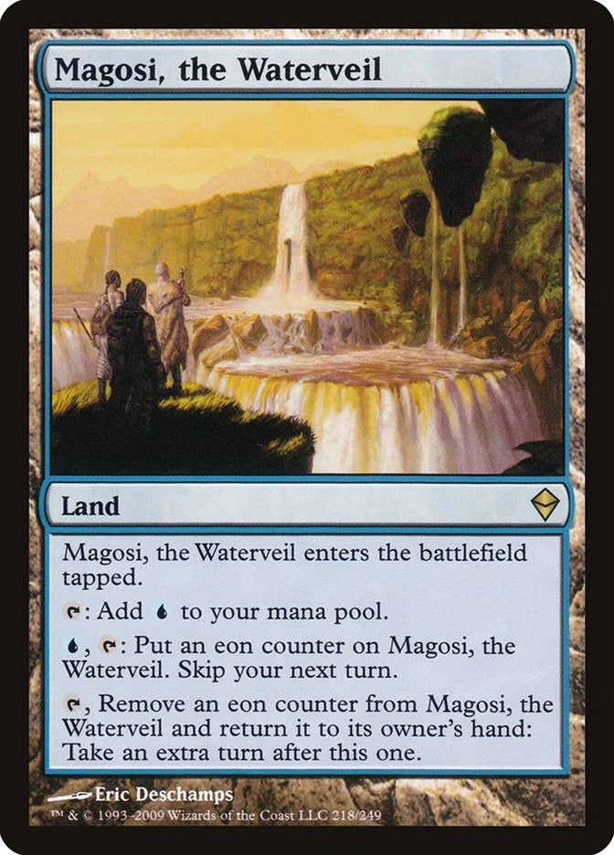 Image for Magosi, the Waterveil (218) [Zendikar] - Magic: The Gathering