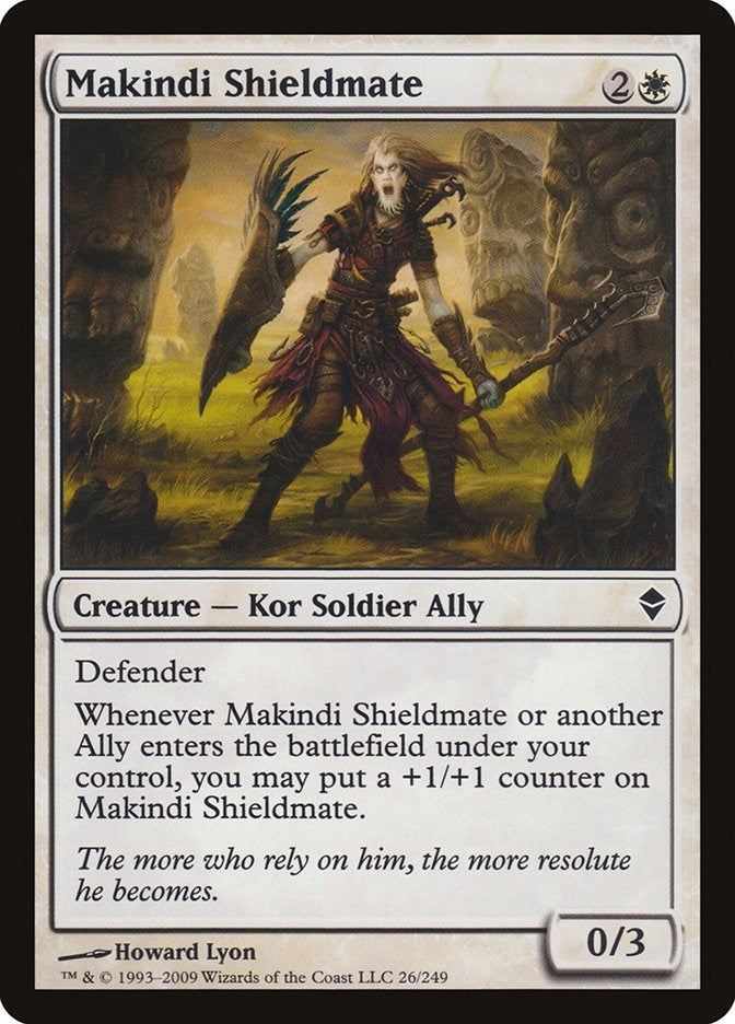 Image for Makindi Shieldmate (26) [Zendikar] - Magic: The Gathering