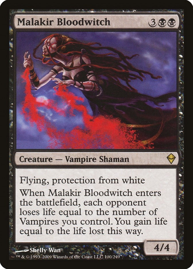 Image for Malakir Bloodwitch (100) [Zendikar] - Magic: The Gathering