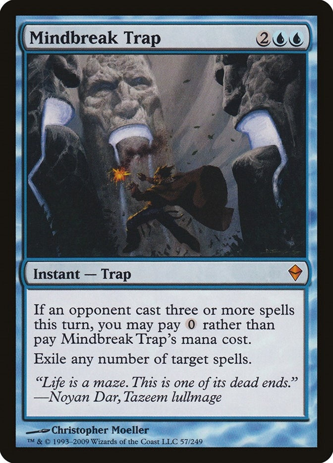 Image for Mindbreak Trap (57) [Zendikar] - Magic: The Gathering