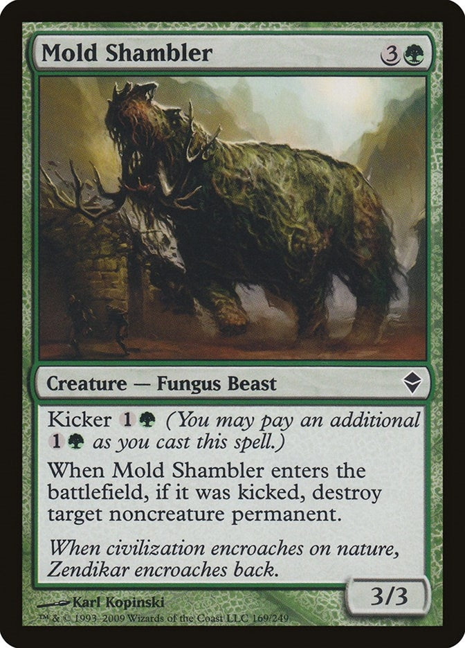 Image for Mold Shambler (169) [Zendikar] - Magic: The Gathering