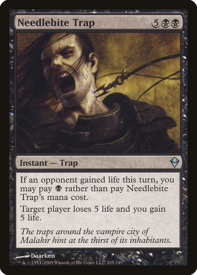 Image for Needlebite Trap (105) [Zendikar] - Magic: The Gathering