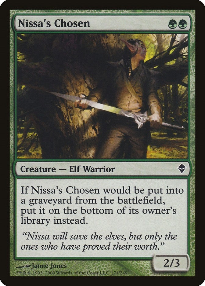 Image for Nissa's Chosen (171) [Zendikar] - Magic: The Gathering