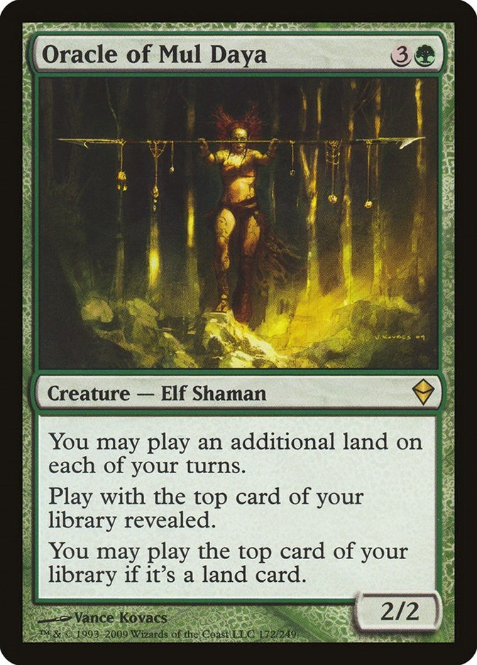Image for Oracle of Mul Daya (172) [Zendikar] - Magic: The Gathering