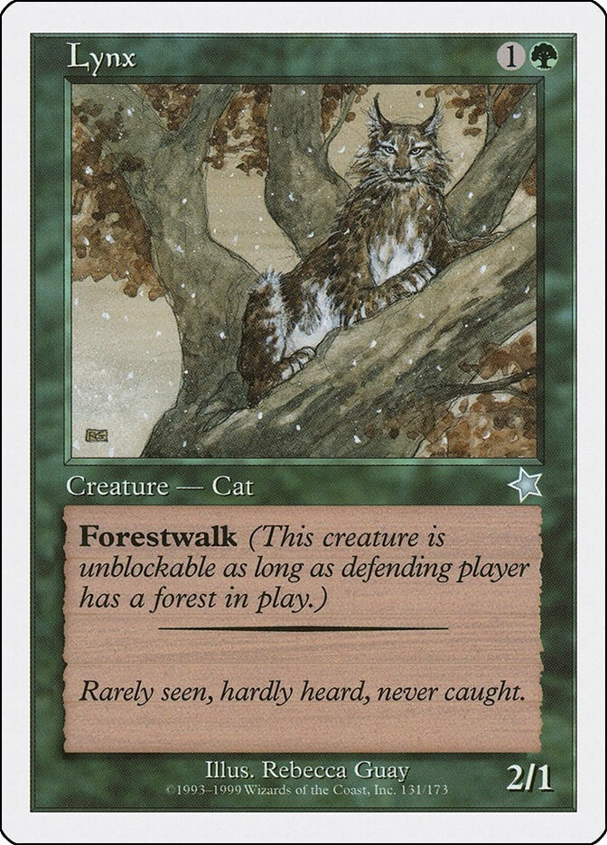 Image for Lynx (131) [Starter 1999] - Magic: The Gathering