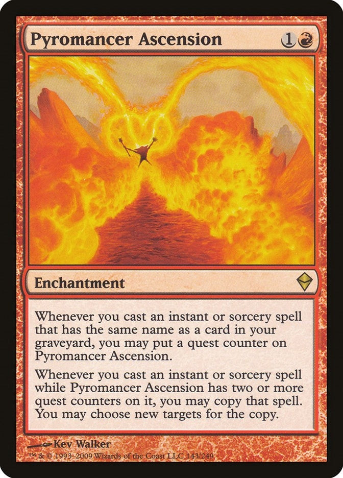 Image for Pyromancer Ascension (143) [Zendikar] - Magic: The Gathering