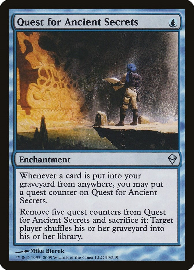 Image for Quest for Ancient Secrets (59) [Zendikar] - Magic: The Gathering