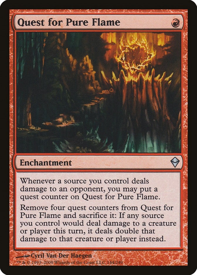 Image for Quest for Pure Flame (144) [Zendikar] - Magic: The Gathering